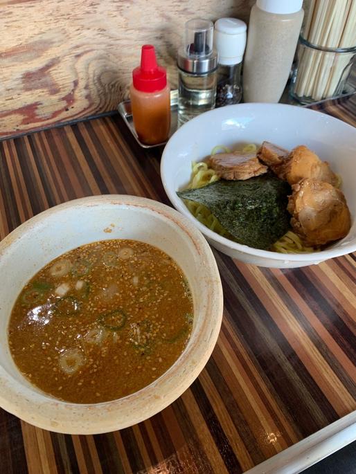 辛チャーシューつけめん 3倍