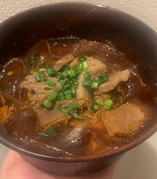 牛すじ極太麻婆春雨 ピエンMAX