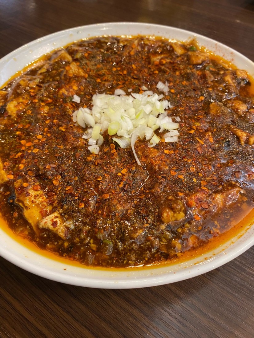 四川麻婆豆腐↑辛さ大辛