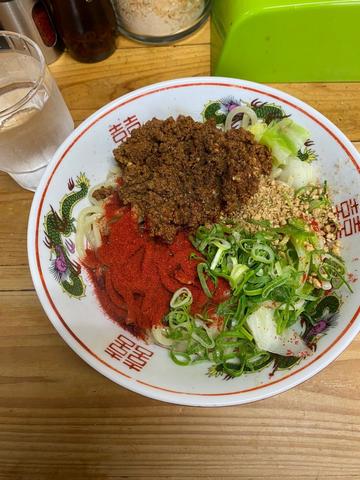 汁なし坦々麺
