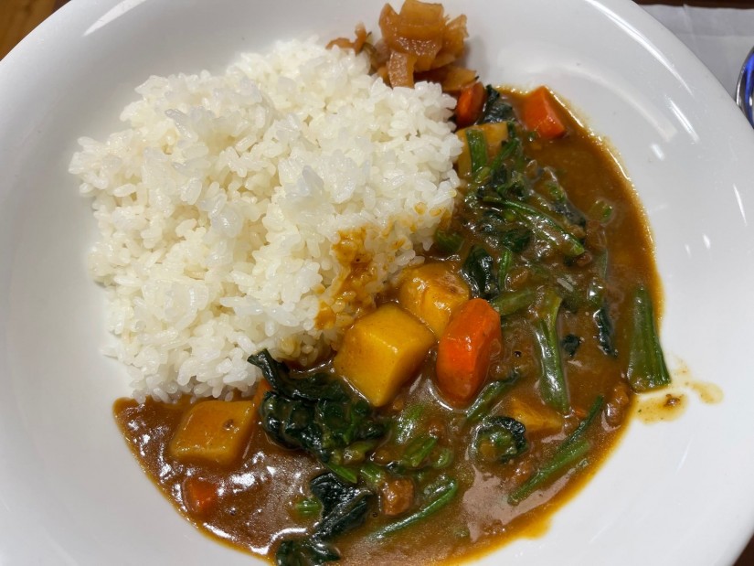 ほうれん草カレー