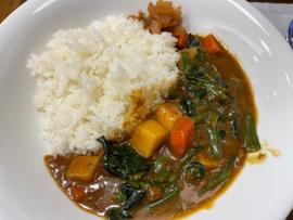 ほうれん草カレー