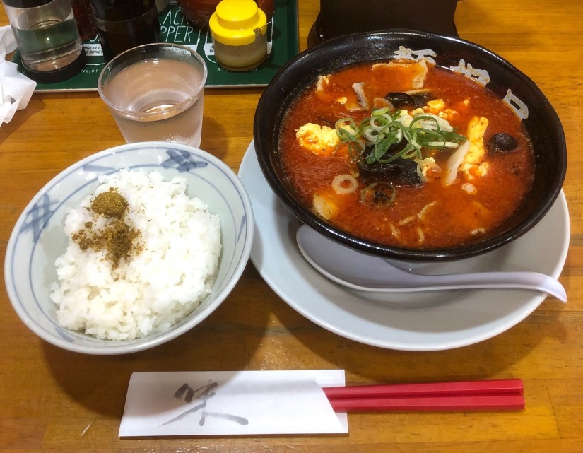 四川旨辛坦々麺 激辛山椒 カラ増々々シビ増々々