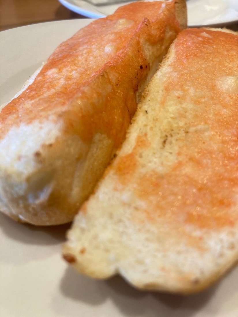 焼きたて明太トースト