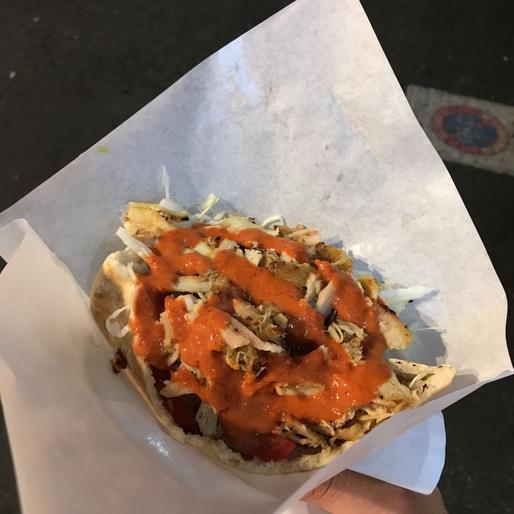 ケバブサンド チリソース（辛口）