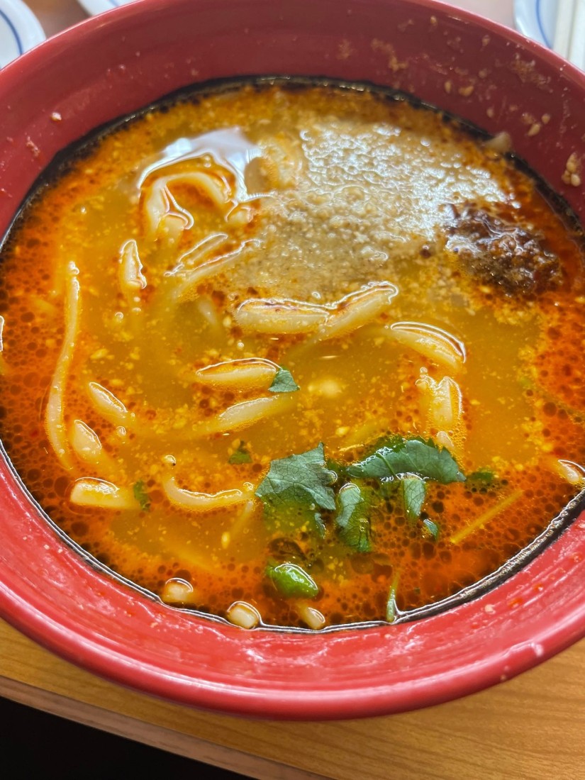 胡麻香る坦々麺 ピリ辛？