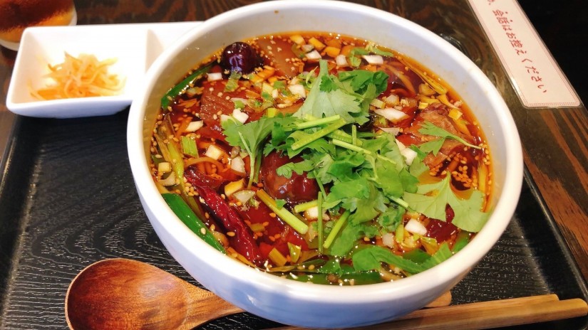 牛すじ肉辛味麺 3辛