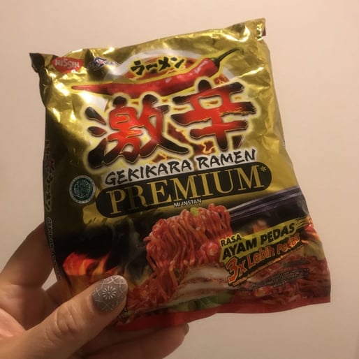 激辛汁なしラーメン