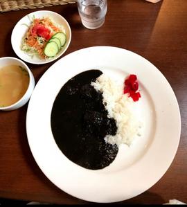 激辛カレー（ブラックカレー） 佐世保で一番辛いカレー