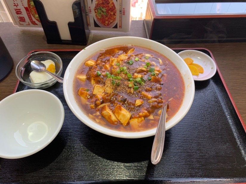 麻婆豆腐ラーメン
