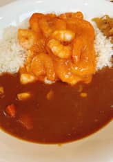 ダブルぷりぷりエビのビスクソースカレー 表記なし