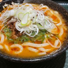 ピリ辛坦々うどん