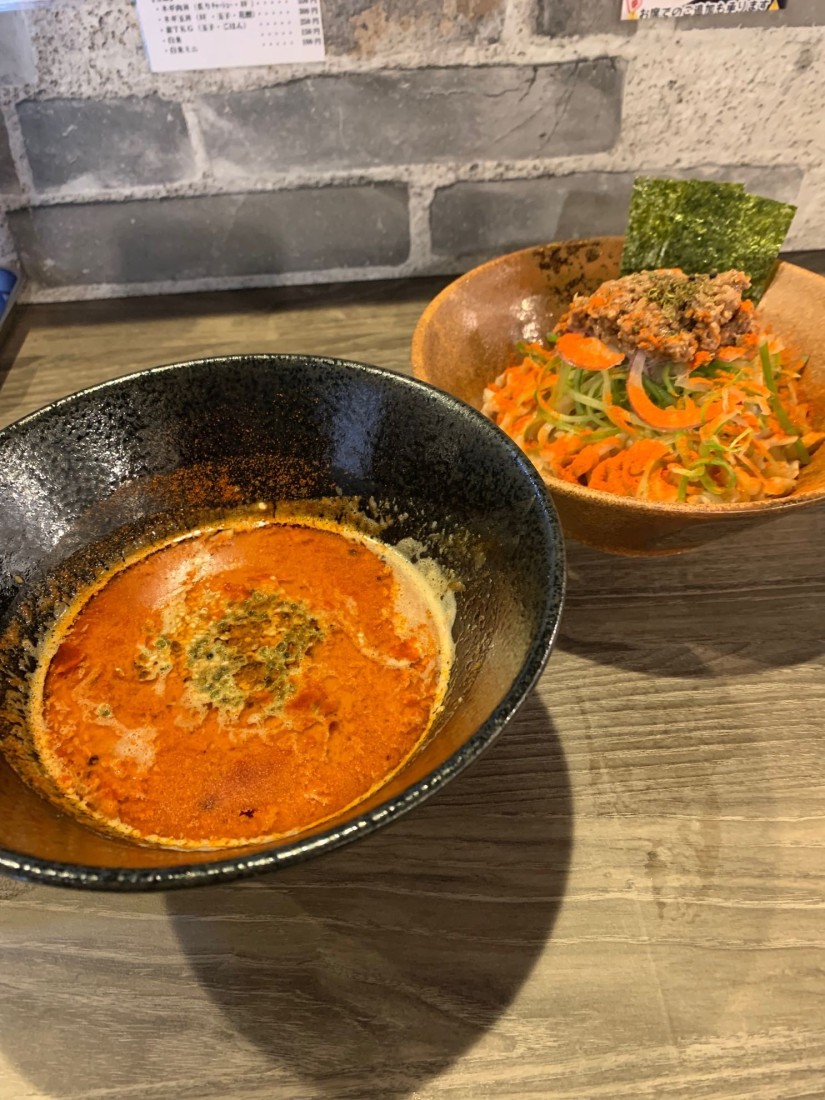 味噌担々つけ麺 辛痺増し