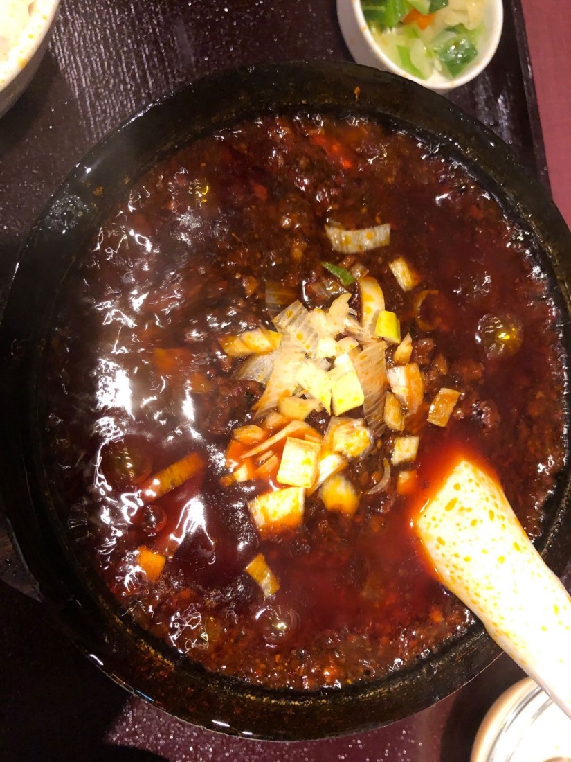 次世代の麻婆豆腐定食 次世代世界一激旨辛