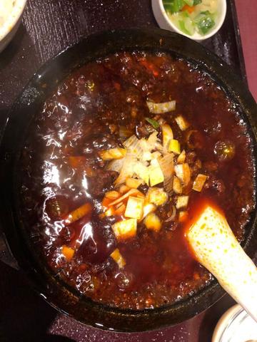次世代の麻婆豆腐定食 次世代世界一激旨辛