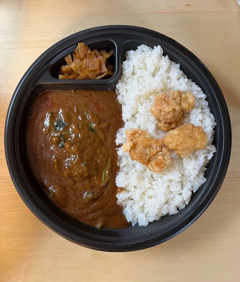 ほうれん草カレー デリバリー 10辛