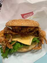 丸ごと！！カニバーガー　スイートチリソース