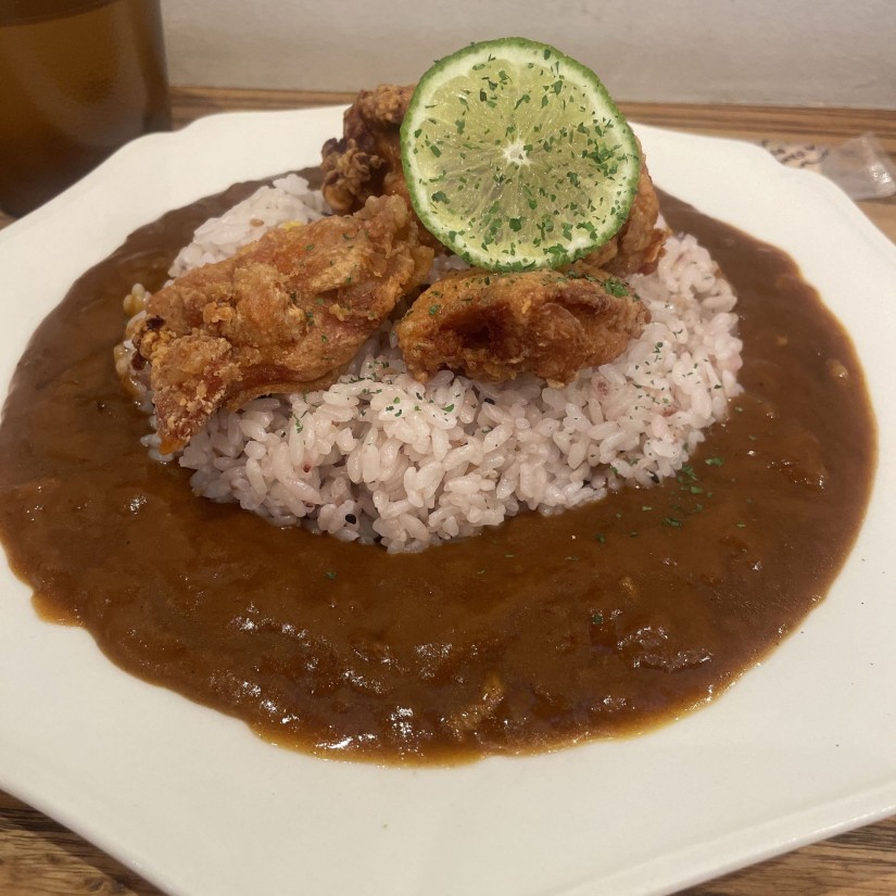 フライドチキンカレー