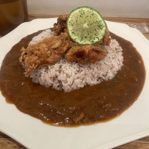フライドチキンカレー