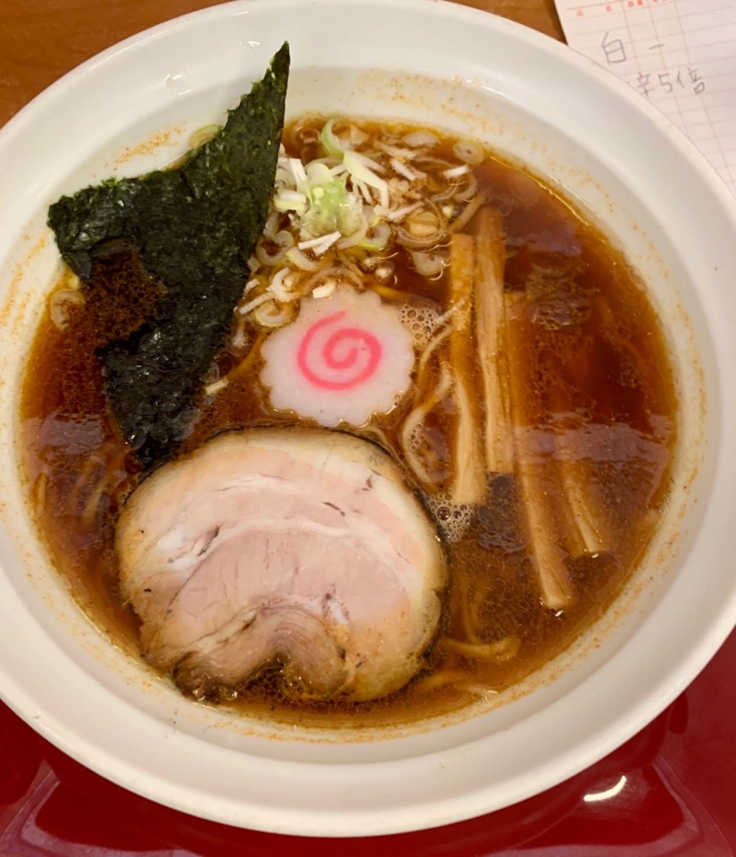 白醤油らーめん 伍倍極辛