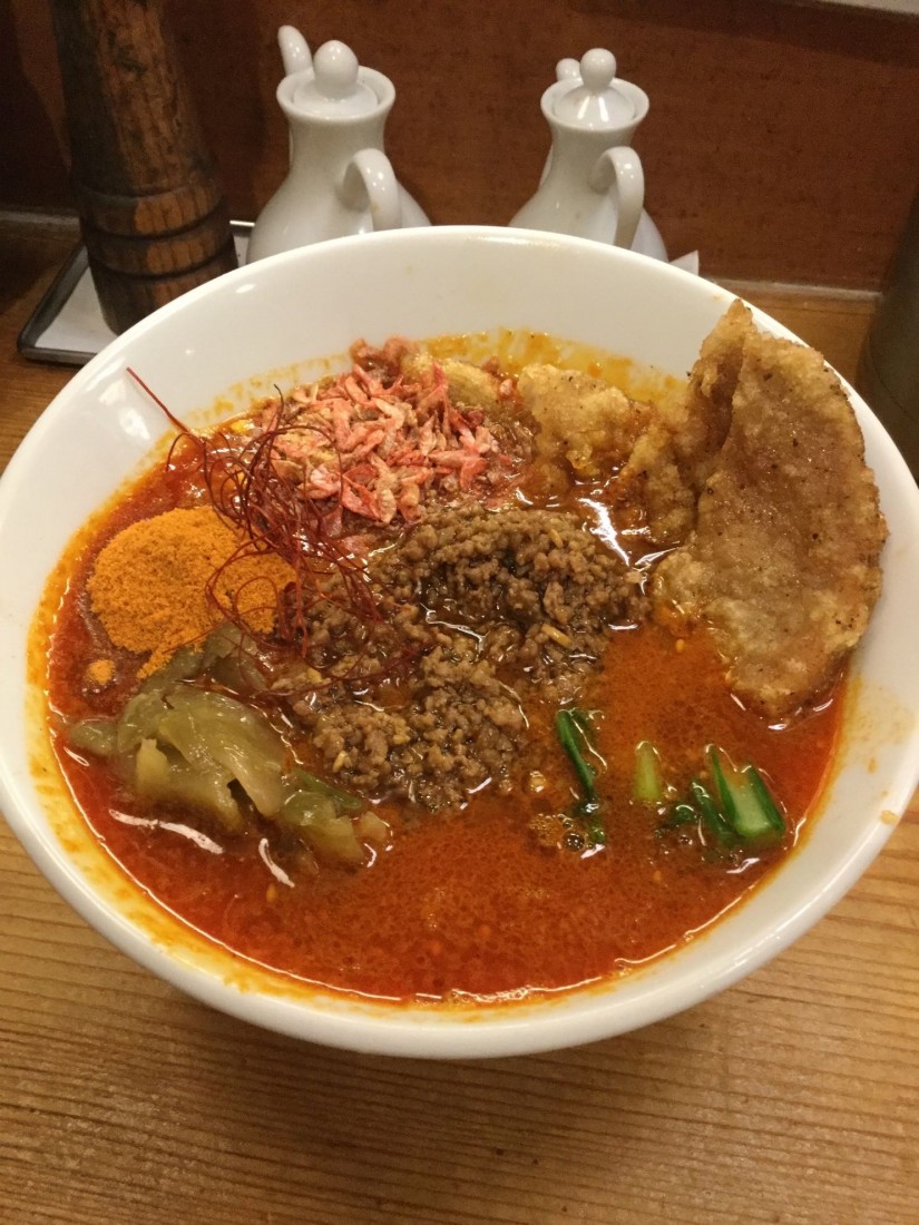 激しく辛い坦々麺 激辛