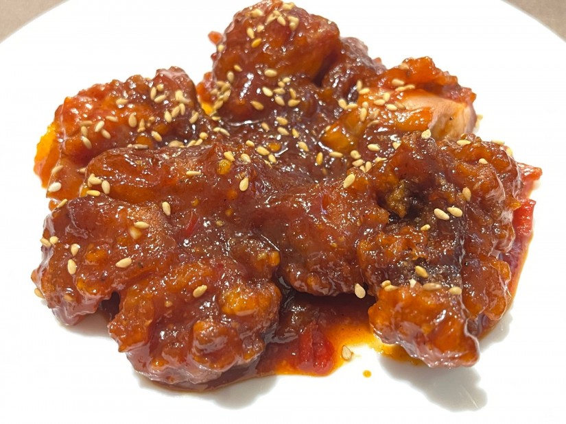ヤンニョムチキン 激辛アレンジ