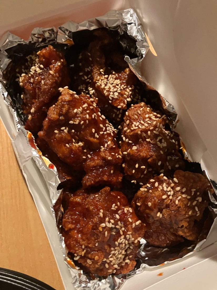 激辛ヤンニョムチキン