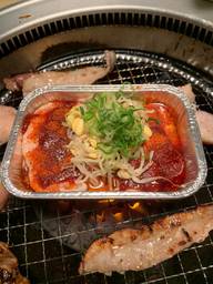 辛激のホルとん炒め