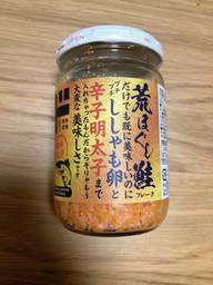 荒ほぐし鮭フレークだけでも既に美味しいのにプチプチししゃも卵と辛子明太子まで入れちゃったもんだからそりゃもう大変な美味しさです