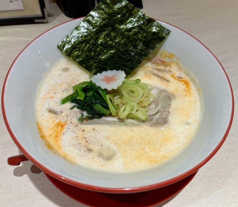 鶏白湯そば 地獄