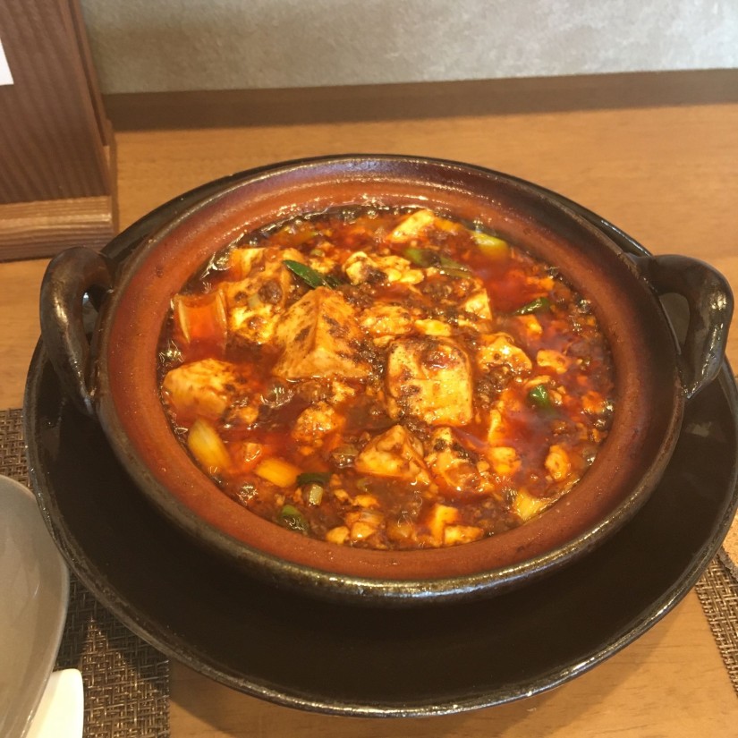 有道理ランチ(土鍋麻婆豆腐)