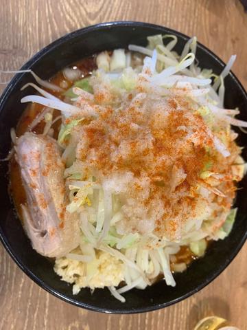 冬の辛っきし名前が決まらないみそラーメン 4辛