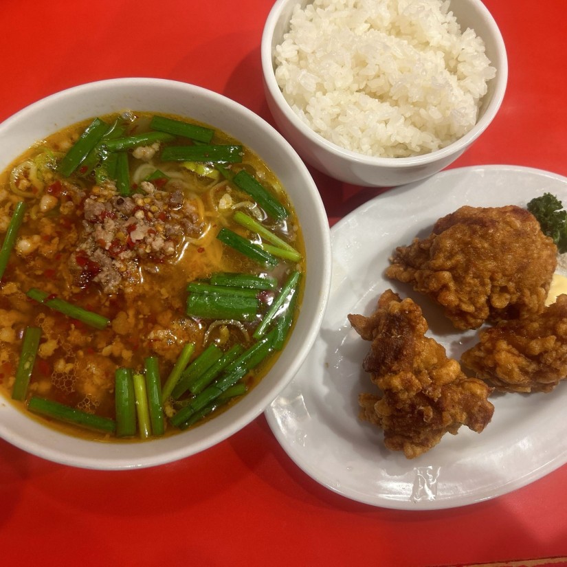 台湾ラーメン塩(ランチセット)