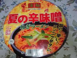 ニュータッチ凄麺 夏の辛味噌ねぎラーメン