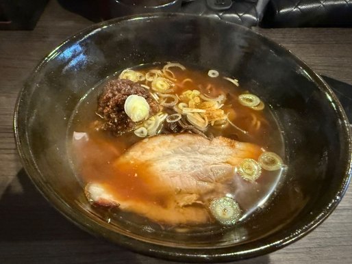 しょうゆラーメン 辛肉味噌