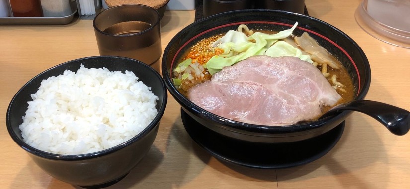 ヒノトリ味噌ラーメン辛さ3痺れ3