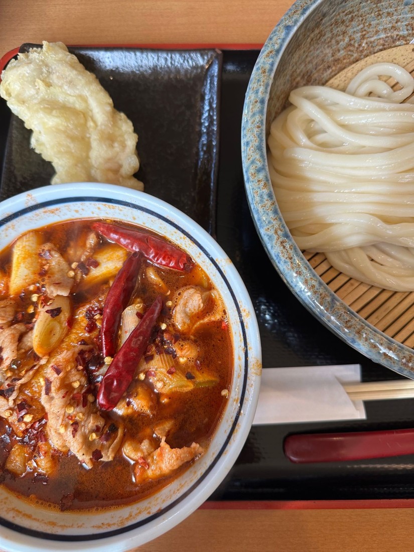 地獄のつけ汁うどん 8辛