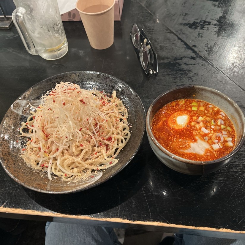 山椒つけそば 激辛