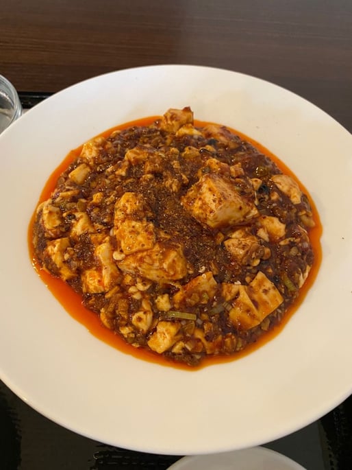 四川風麻婆豆腐
