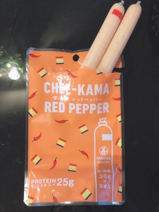 おつまみプロテイン　チーかまレッドペッパー