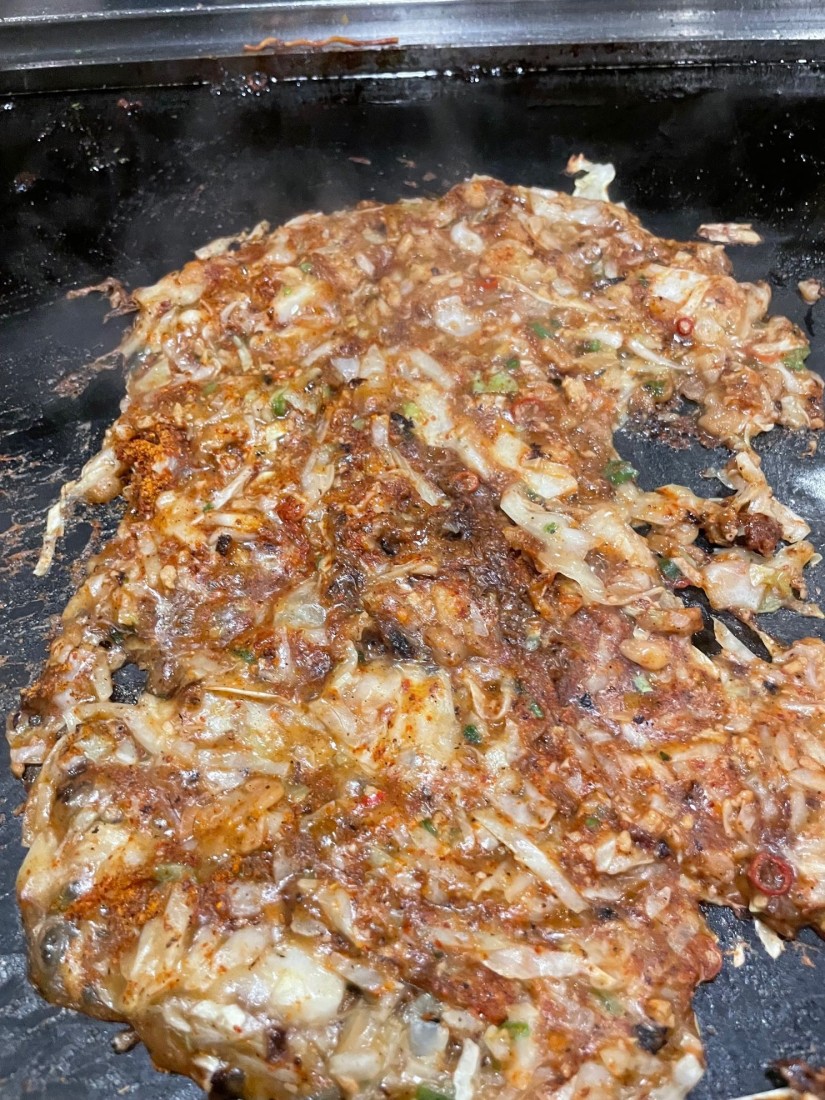 魚だし辛辛もんじゃ 3辛