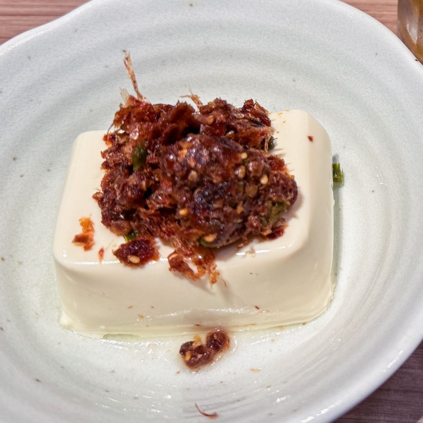 駿河冷奴(刻みわさび入り)