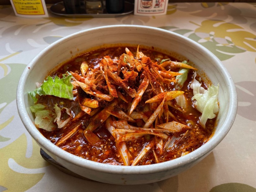 白胡麻坦々麺 激辛