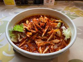 白胡麻坦々麺 激辛