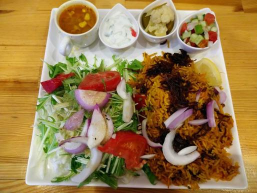 マトンビリヤニプレート