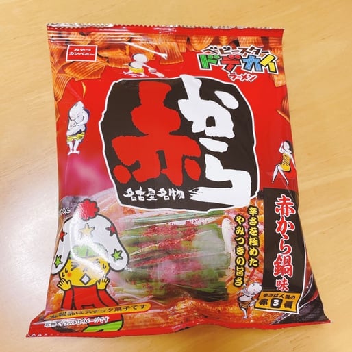 ベビースタードデカイラーメン赤から鍋味 3番