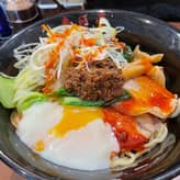 灼熱の担々油そば 5辛