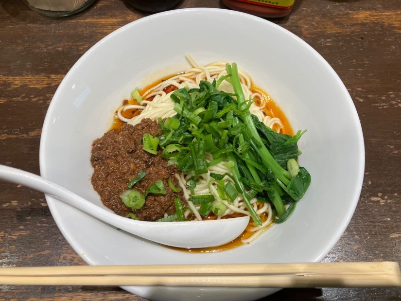 成都式汁なし担々麺(辛さ3痺れ5)