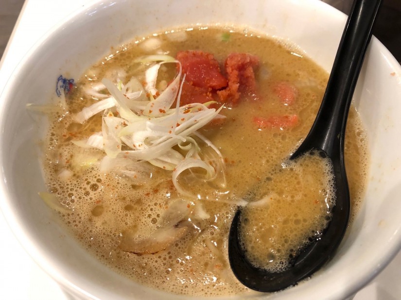 ラーメン辛子明太子