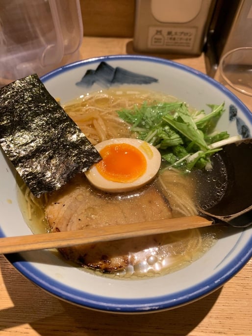 柚子塩ラーメン